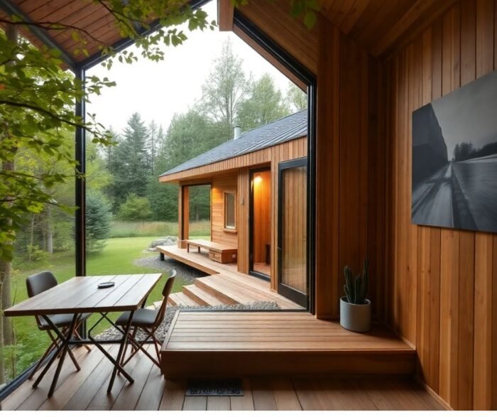 Modern konténerháza, Tiny house