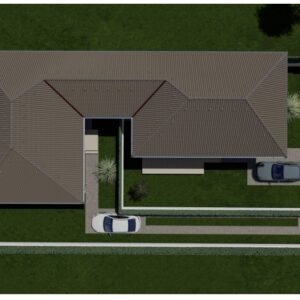 🌳 Új építésű, 4 szobás családi ház eladó Majosházán – 85 m², hőszivattyús fűtés, 369 m²-es telek